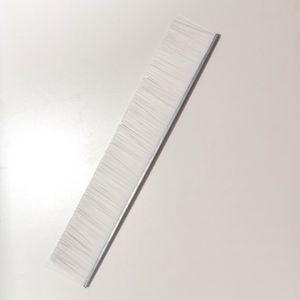 Wave Crimped White Nylon Strip Seal Brush Hard Sanding Polishing