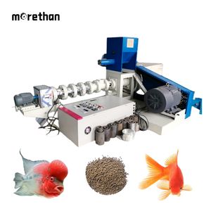 Diesel Engine Hot Sale Small Pet and Dog Food Pellet Feed Processing Machine Fish Food Soya Bean Extruder Machine/Extruder Soy with Single Screw