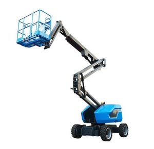 Hydraulic Towable Trailer Mounted Boom Lift Cherry Picker Aerial Man Lift