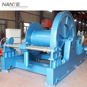 Working Class M3-M5 Electromagnetic or Hydraulic Braking Winch
