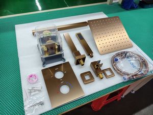 Wholesale Bathrooms Concealed Shower Mixer Set in PVD Brushed Rose Gold