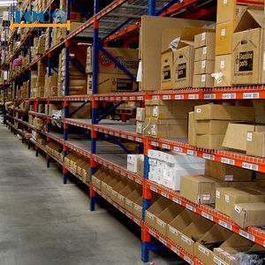High Density Warehouse Storage System with Shelving Rack