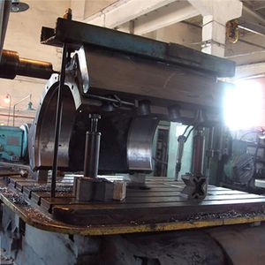 Large Alloy Steel Casting for Heavy-Duty Forging Machine