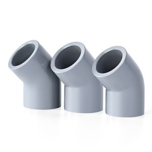 Metric DIN CPVC 45 Degree Elbow (DN15-DN100) Socket Pipe Fitting
