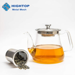 Wholesale Cheap Handmade Clear Tea Pot Heat-Resistant Glass Loose Leaf Teapot with Stainless Steel Infuser