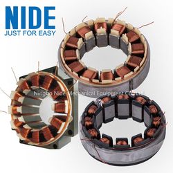 Automatic BLDC Electric Motor Inslot Stator Winding Production Assembly Line Machine
