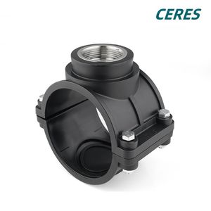 4 to 16 Bar Working Pressure PP Compression Fitting Clamp Saddle