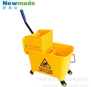 Cleaning Tool 20L Plastic Productsc Wringer Mop Bucket Service Trolley