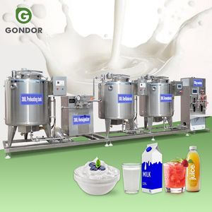 Commercial Coconut Small Mini Uht Yoghurt Process Equipment Plant Dairy Milk Powder Yogurt Production Line