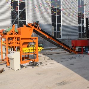 Automatic Brick Making Machine Clay Interlock Block Machine Industrial Hollow Brick Machine