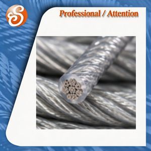 7X7 PVC Coated 304 Stainless Steel Wire Rope 1.2-1.5mm