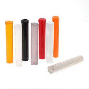 Wholesale Plastic 98mm 110mm 115mm Colorful Smoking Tube Cone Tube King Size Pre Roll Container Conical Tubes