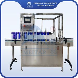 Automatic on Line Swing Machine for Aerosol Production Line