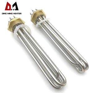 3kw/6kw/9kw/12kw/15kw Electric Industrial Rod Tube Tubular Immersion Water Heater for Liquid Heating