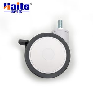 Furniture Fittings Screw Type Medical Caster Wheel with Brake China Wholesale Manufacturer