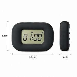 Digital Kitchen Timer LCD Alarm Clock Stopwatch Kitchen Cooking Reminder Timer