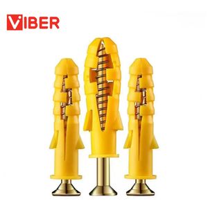 High-Quality Yellow Plastic Expansion Anchors for Secure Fastening