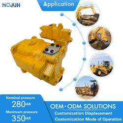 Axial Piston Pump Cate 6e-3132: Customizable Displacement, Ideal for Excavators
