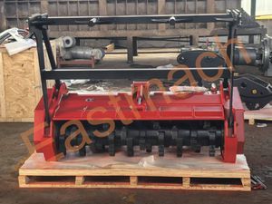 Grass Cleaning Attachments Huida Excavator Lawn Mulcher Flail Mower From China