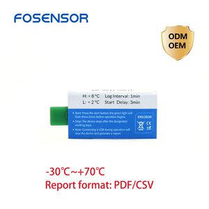 Fosensor Factory Temperature Monitors Temperature USB Data Loggers
