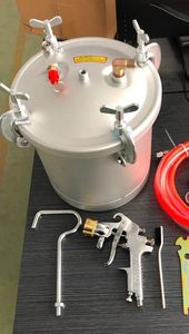 Custom High Quality Pneumatic Air Spray Gun Putty Paint Pressure Pot