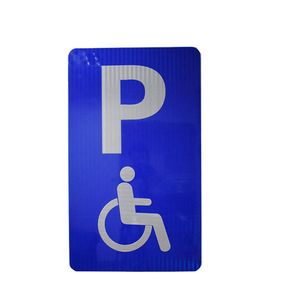 Rectangle Aluminum Metal Board Traffic Warning Road Sign