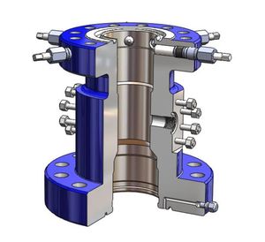 API 6A Tubing Head Spool for Wellhead and Christmas Tree Oil Drilling Equipment