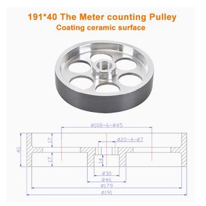 High-Performance Durable Meter Coating Pulley for Extrusion Machines