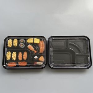 Meal Prep Food Packaging 3 Compartment Microwavable Plastic Food Container
