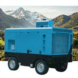 Portable Diesel Air Compressor for Outdoor Performance and Reliability