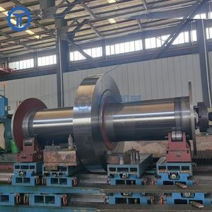 Forged Marine Shaft 38crnimov Alloy Steel Large Industrial Shaft for Ship Propulsion System