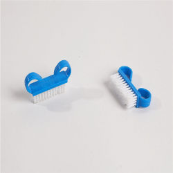 Premium Durable Plastic Handheld Nail Cleaning Brush for Easy Use
