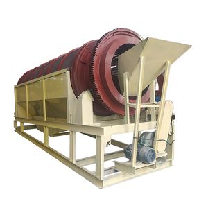 High Efficiency Chain-Driven Trommel Screen Used for Gold Ore Separation