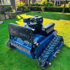 Remote Control Gasoline/Diesel Full Energy Remote Control Factory Sale Mini Crawler Track CE EPA Approved Wheel Lawn Mower