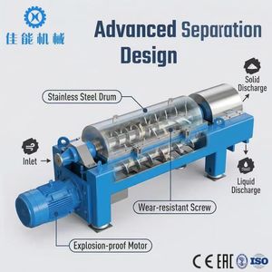 Advanced Decanter Centrifuge for Optimal Oil and Water Separation