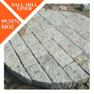 Gaoteng High Quality Silex Blocks for Ceramic Ball Mill Liner (GT-LSI)