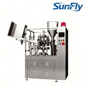 Automatic 25g 50g 65g Hand Cream Tube Filling and Sealing Machine