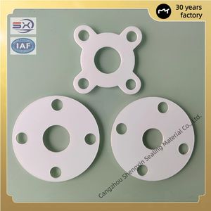 Non-Standard Customization Non-Metallic Sealing Gaskets Flange PTFE Gaskets