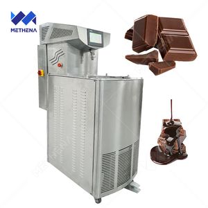 Small Scale 50kg Automatic Chocolate Temper Mini Tempering Machine with Vibrator