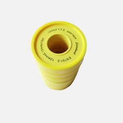 Yellow PTFE Thread Seal Tape for Gas Pipes (Leak-Proof, Specialized)