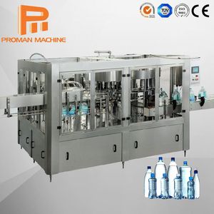 Mineral Water Plant Production Line Big Bottle 5L 10L Bottle Washing Filling Capping Labeling Packing Machine