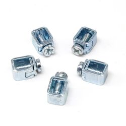 Zinc Plating Electrical MCB Wire Connector Terminal