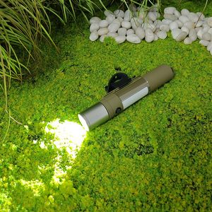 Portable USB Rechargeable Camping Flashlight with Multiple Brightness Modes