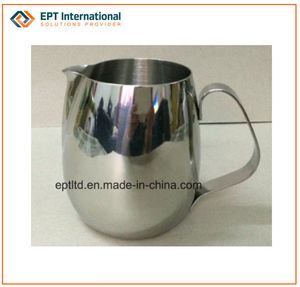 125ml Stainless Steel Milk Frothing Pitcher for Coffee Latte Art Making, Stainless Steel Cup