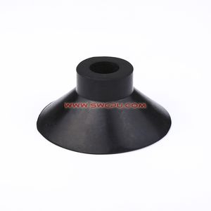 Molded Mini Natural Rubber Silicone Vacuum Suction Cup / Food Grade Suction Cup