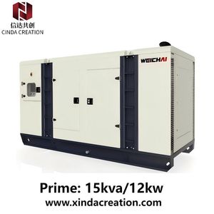 Weichai High-Performance Silent Diesel Generator Sets for Quiet Reliable Power 15kVA/12kw