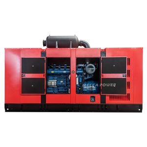 3.3kv-13.8kv High Voltage 1000kw 1250kVA 1MW Yuchai Engine Diesel Generator for Construction