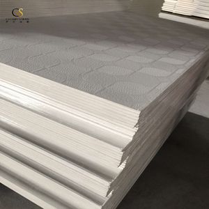 PVC Laminated Gypsum Tile Ceiling for Interior PVC Panel Building Materials