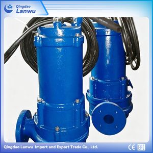 Electric Reliable Vertical Submersible Wastewater Pump for Drainage Water Treatment Plant