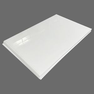 White PP Polypropylene Sheet for Leather Cutting Board